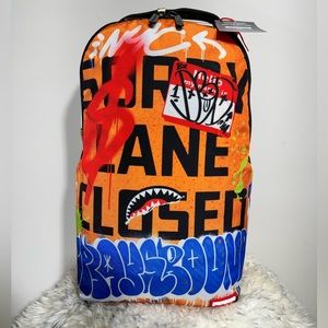 SPRAYGROUND STAY OUT OF MY LANE (DLXR) NWT LIMITED EDITION